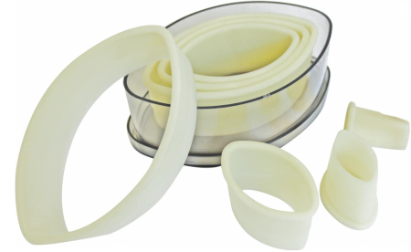 Totul pentru Cofetarie, Patiserie,Pizza - Set decupatoare Nylon 7 piese