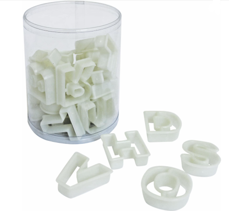 Totul pentru Cofetarie, Patiserie,Pizza - Set decupatoare Nylon 26 piese