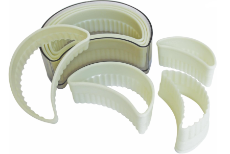 Totul pentru Cofetarie, Patiserie,Pizza - Set decupatoare Nylon 7 piese