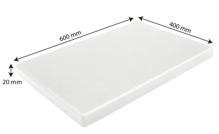 Totul pentru Cofetarie, Patiserie,Pizza - Tocator Neted 600x400xh2 cm