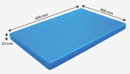 Totul pentru Cofetarie, Patiserie,Pizza - Tocator Neted 600x400xh2 cm