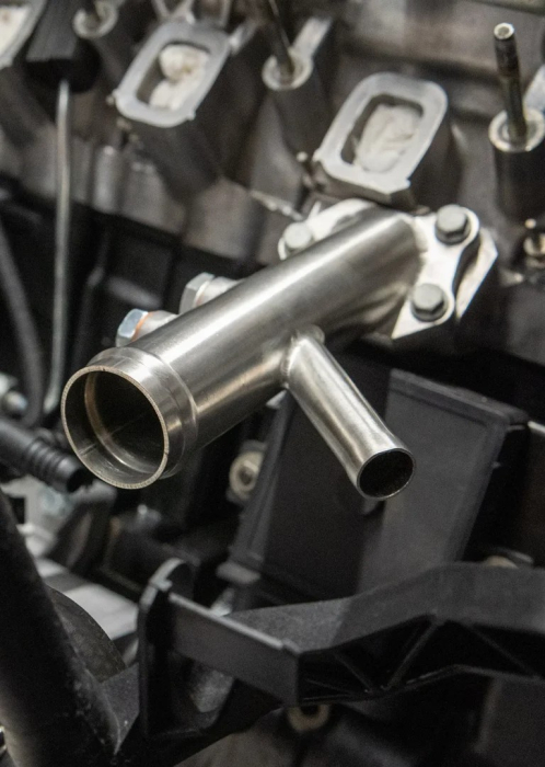 Flansa furtun lichid racire motor BMW 3.0d M57 IOD [6]