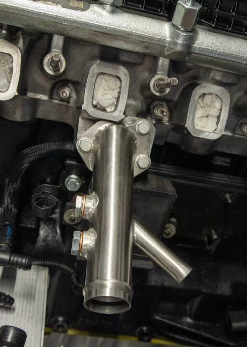 Flansa furtun lichid racire motor BMW 3.0d M57 IOD [4]