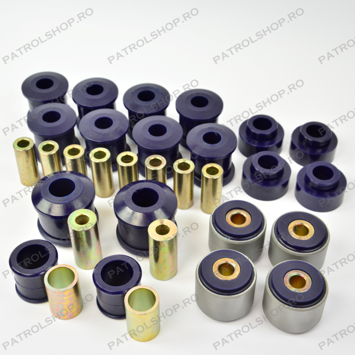 Polyurethane bush kit Nissan Patrol Y61 3.0 - PATROL SHOP [1]