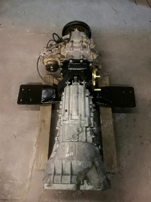 Adapter gearbox BMW GS6-53DZ - transfer case Nissan Patrol Y61 - PATROL SHOP [5]