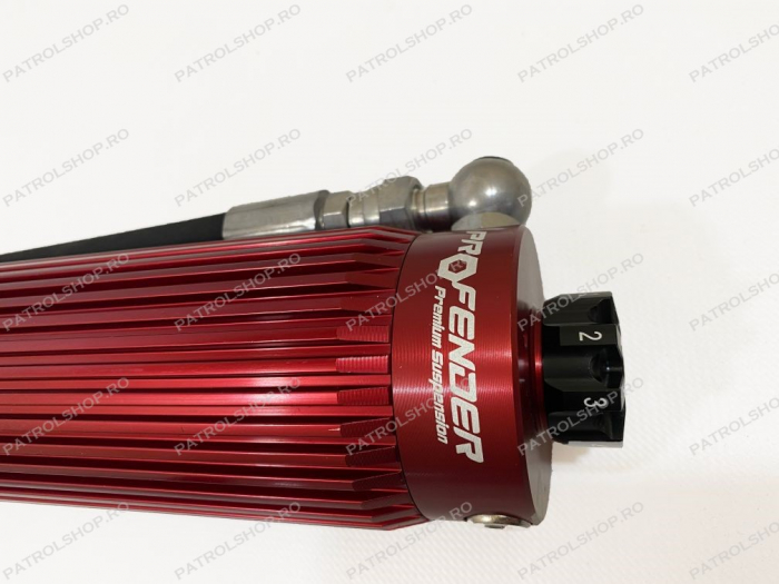 Amortizor spate Profender 2.5 +5 cm cu butelie si reglaj 8 trepte Nissan Patrol Y60 Y61 - PATROL SHOP [2]