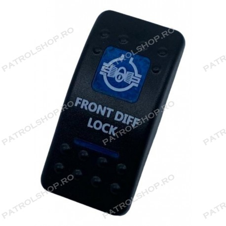 Electrical switch cover - Front diff lock - PATROL SHOP [1]