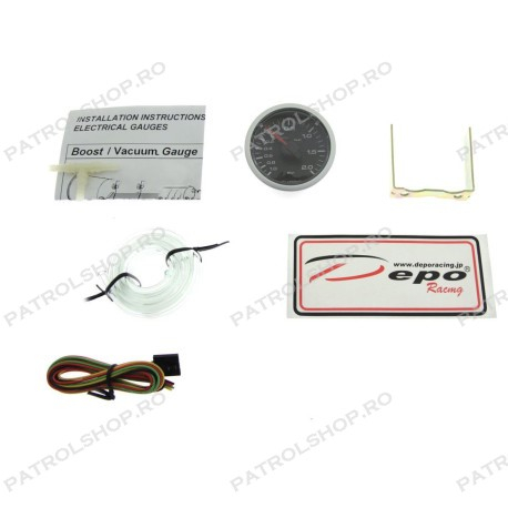 Boost gauge DEPO 2 bar 52 mm - PATROL SHOP [4]