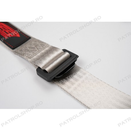 4 point seat belt RACES 2" grey - PATROL SHOP [4]
