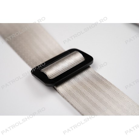 4 point seat belt RACES 2" grey - PATROL SHOP [5]