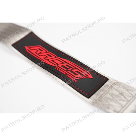 4 point seat belt RACES 2" grey - PATROL SHOP [3]