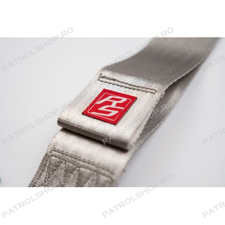 4 point seat belt RACES 2" grey - PATROL SHOP [7]