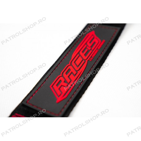 Centura de siguranta 4 puncte RACES 2" negru - PATROL SHOP [3]
