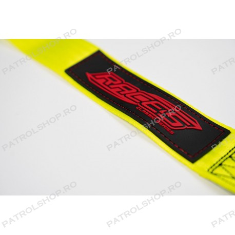 4 point seat belt RACES 2" neon - PATROL SHOP [5]