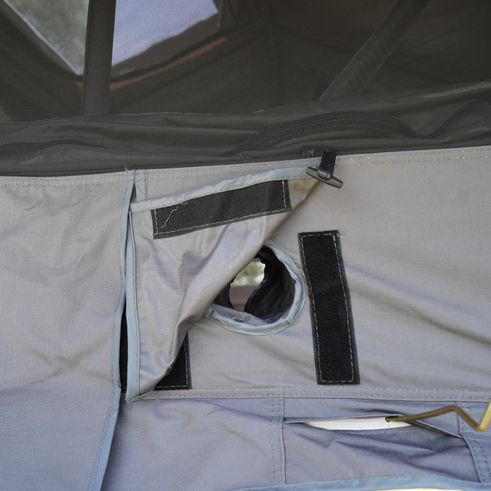 Rooftop Tent OVERLANDER Adventure 140 cm with sky roof [15]