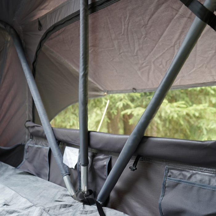 Rooftop Tent OVERLANDER Adventure 160 cm with sky roof [16]