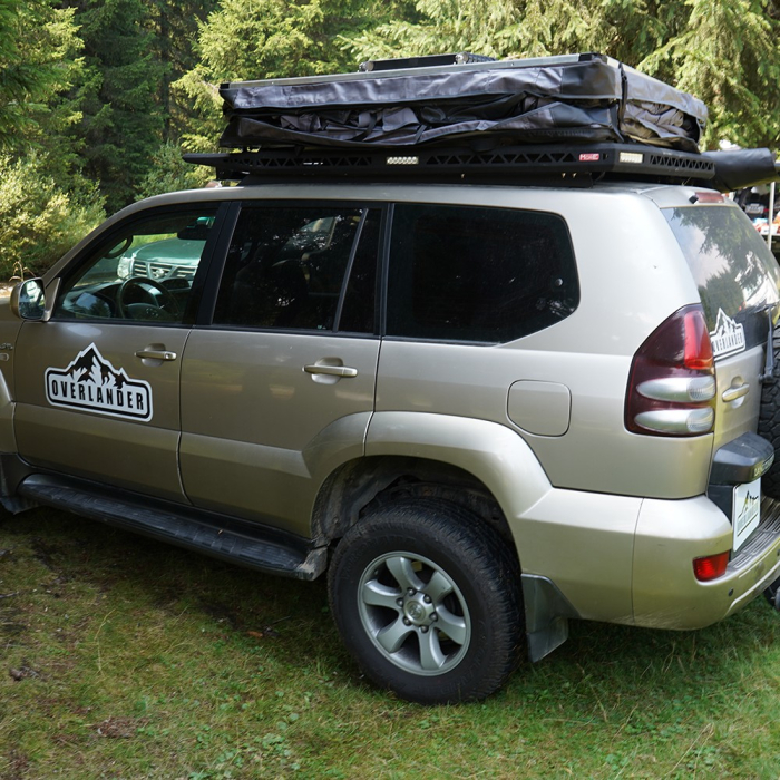 Rooftop Tent OVERLANDER Adventure 190 cm with sky roof [9]