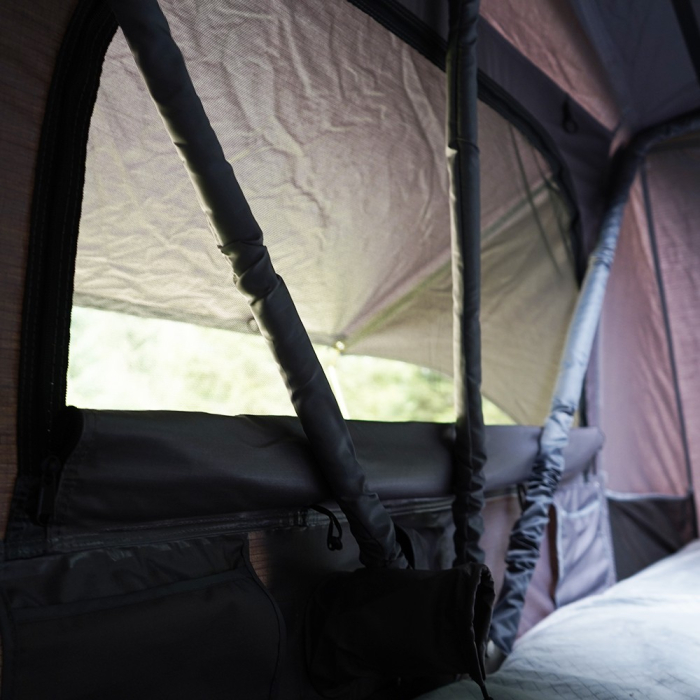 Rooftop Tent OVERLANDER Adventure 190 cm with sky roof [17]