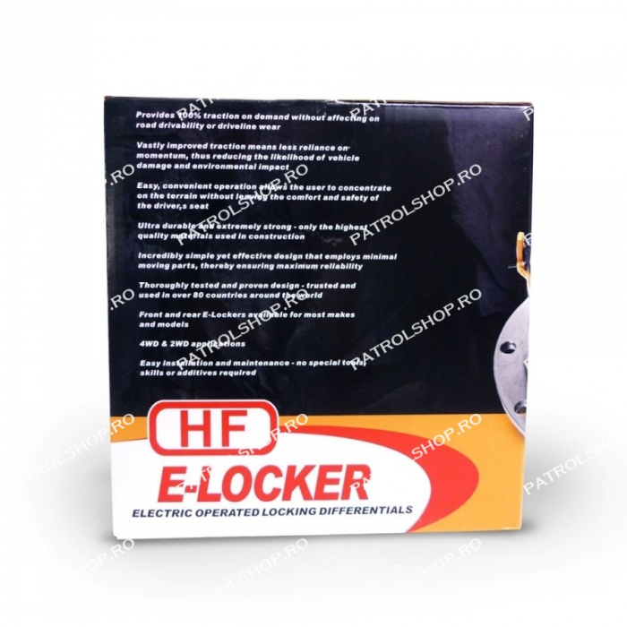HF rear differential electric e-locker Nissan Patrol Y60 Y61 - PATROL SHOP [4]