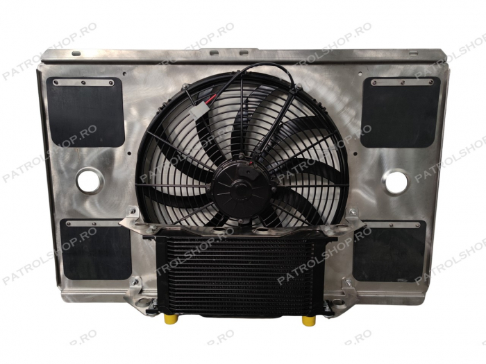 Difuzor aluminiu radiator Nissan Patrol Y60 - PATROL SHOP [2]
