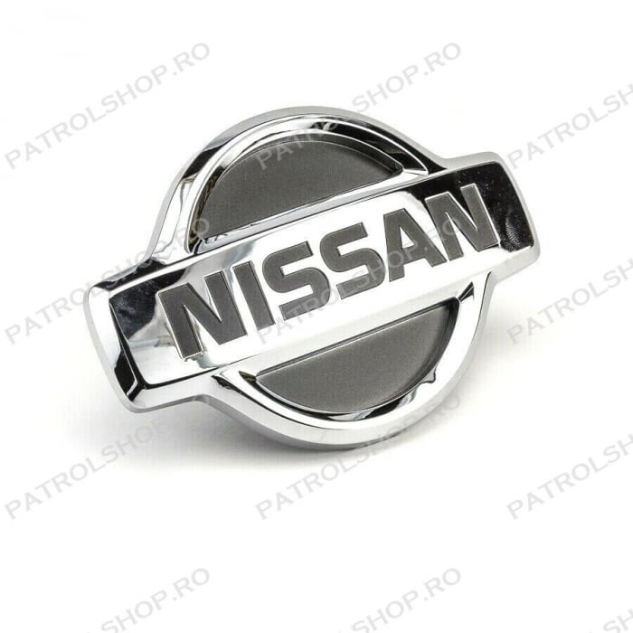 Radiator grille emblem OEM Nissan Patrol Y60 >95 - PATROL SHOP [1]