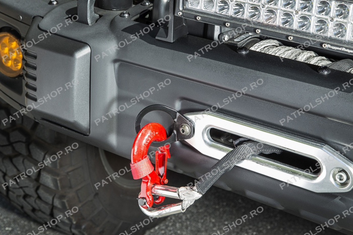 Universal winch rope fairlead 25 cm - PATROL SHOP [3]
