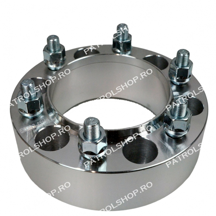 Hub centric wheel spacer 50 mm 6x139.7 M12x1.25 - PATROL SHOP [1]