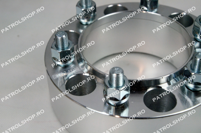 Hub centric wheel spacer 50 mm 6x139.7 M12x1.25 - PATROL SHOP [2]