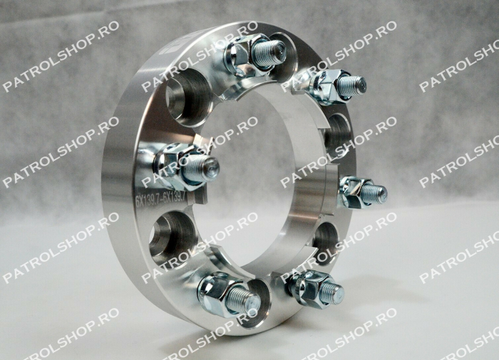 Hub centric wheel spacer 30 mm 6x139.7 M12x1.25 - front axle - PATROL SHOP [4]