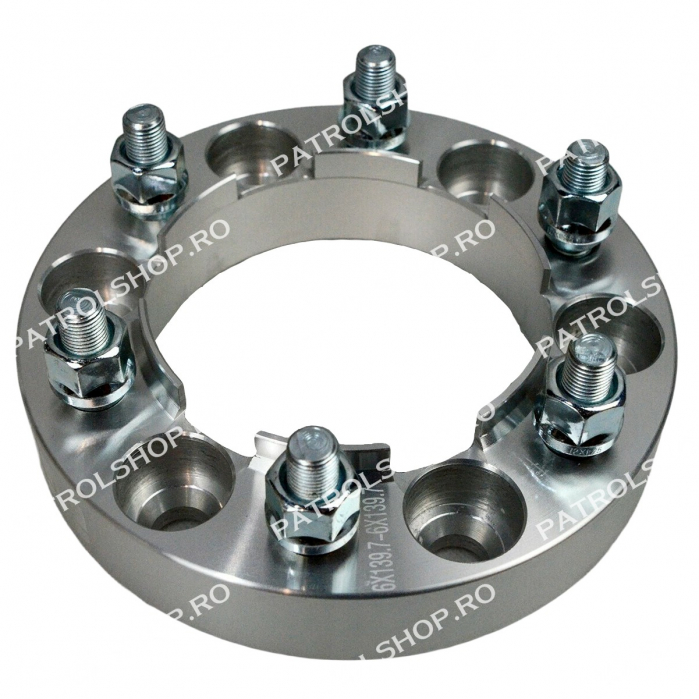 Hub centric wheel spacer 30 mm 6x139.7 M12x1.25 - front axle - PATROL SHOP [1]