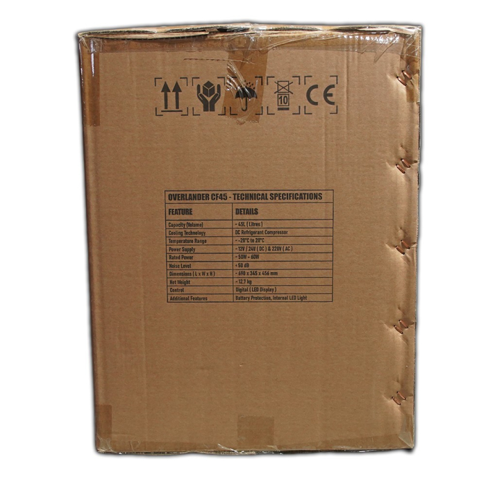 Car fridge OVERLANDER 45 liters 12/24/220V - without Bluetooth [27]