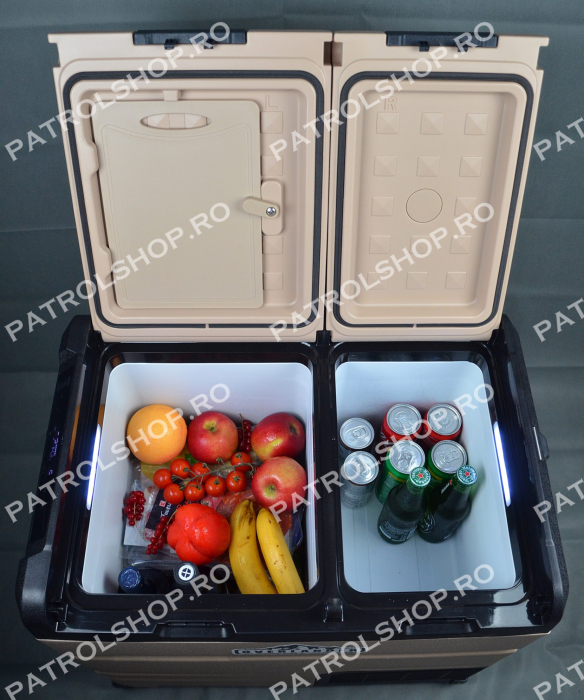 Frigider + congelator auto pentru camping 45 litri OVERLANDER - PATROL SHOP [11]