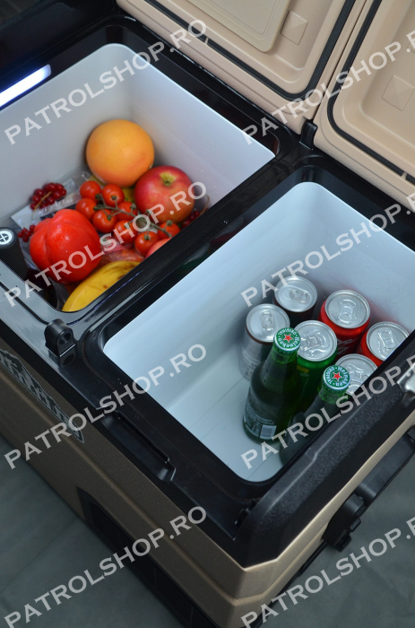 Frigider + congelator auto pentru camping 55 litri OVERLANDER - PATROL SHOP [13]