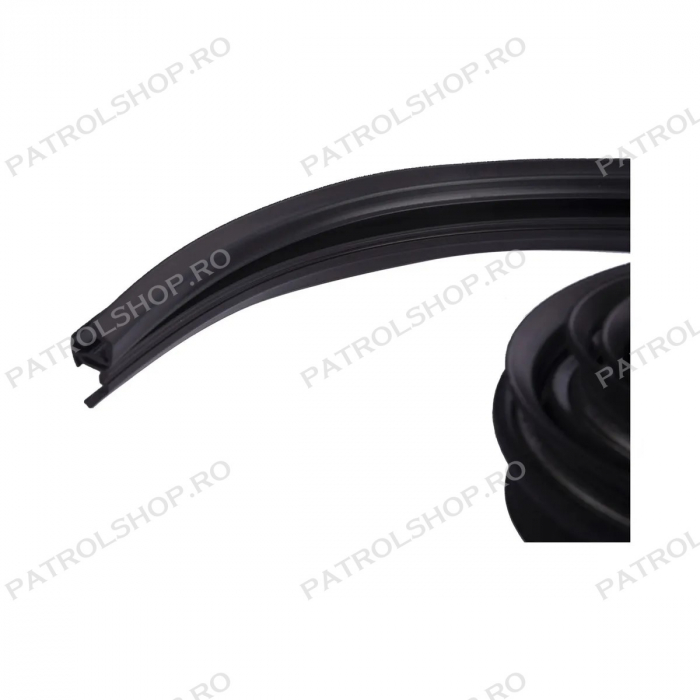 Inner glass run channel rear left side window OEM Nissan Patrol Y60 SWB [2]
