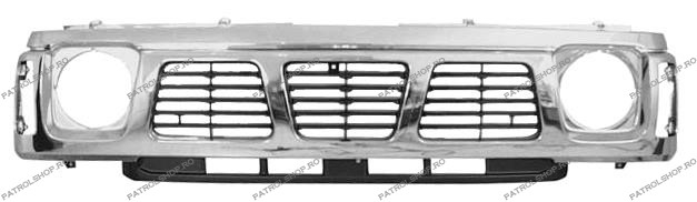Chrome radiator grille Nissan Patrol Y60 <1995 - PATROL SHOP [1]