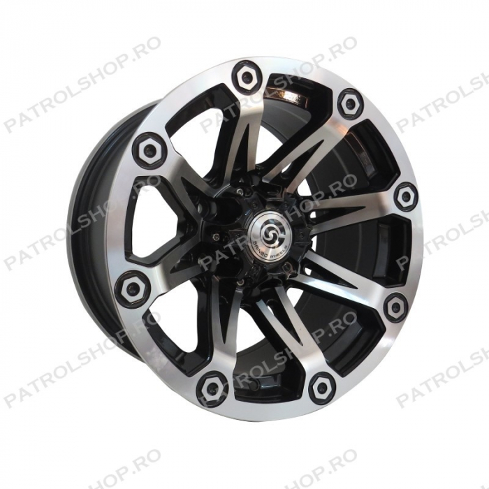 Alloy rim 15x8 ET-20 6x139.7 CB110 - PATROL SHOP [1]