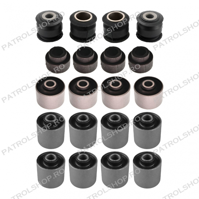 Rubber bush set Nissan Patrol Y60 Y61 2.8 - PATROL SHOP [1]