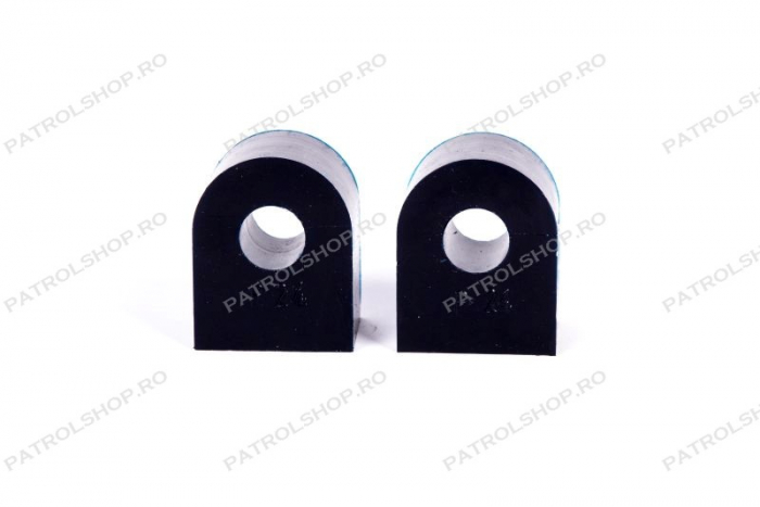 Polyurethane front sway bar bush kit Nissan Patrol Y60 - PATROL SHOP [1]