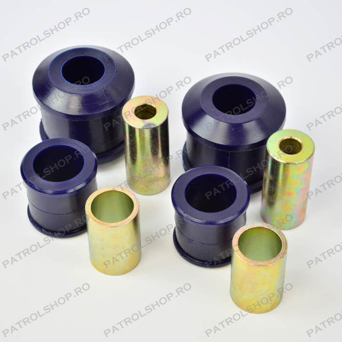 Kit bucse poliuretan complet cu corectie caster Nissan Patrol Y61 3.0 - PATROL SHOP [2]