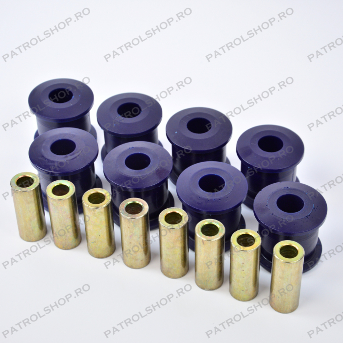 Kit bucse poliuretan complet cu corectie caster Nissan Patrol Y61 3.0 - PATROL SHOP [5]