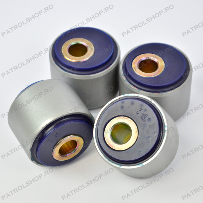 Front radius arms caster correction polyurethane bush kit Nissan Patrol Y60/Y61 - PATROL SHOP [2]
