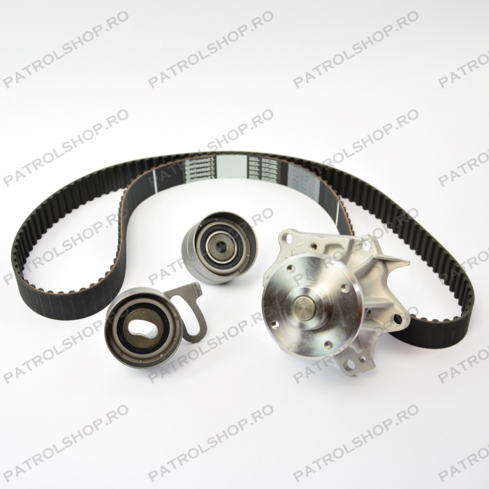 Timing belt kit + Water pump PREMIUM Nissan Patrol Y60 2.8 <94 - PATROL SHOP [1]