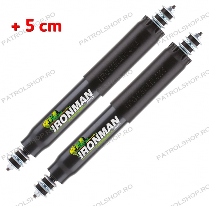 Kit suspensie Ironman Foamcell PRO +5 cm Nissan Patrol Y60 Y61 - PATROL SHOP [2]
