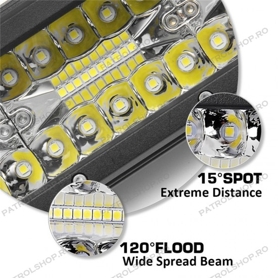 Curved led bar 130 cm 975W Spot & Flood Combo Beam - PATROL SHOP [3]