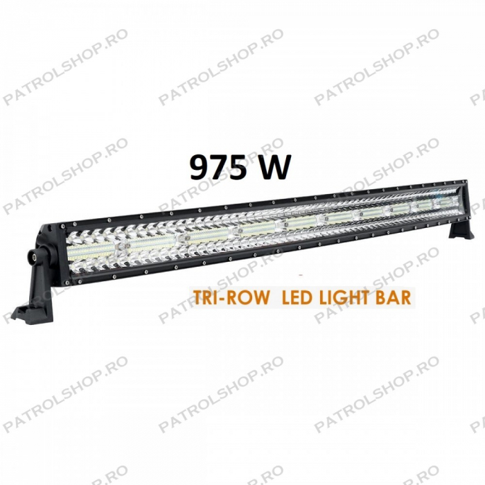 Curved led bar 130 cm 975W Spot & Flood Combo Beam - PATROL SHOP [1]