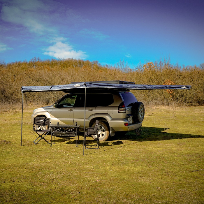 Marchiză auto OVERLANDER 2.4 m 180 grade cu LED [4]