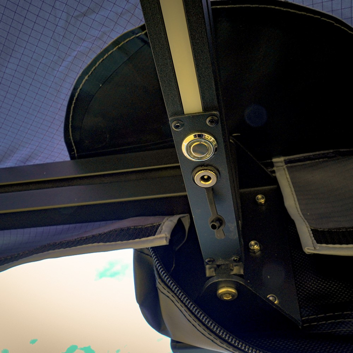 Marchiză auto OVERLANDER 2.4 m 180 grade cu LED [12]