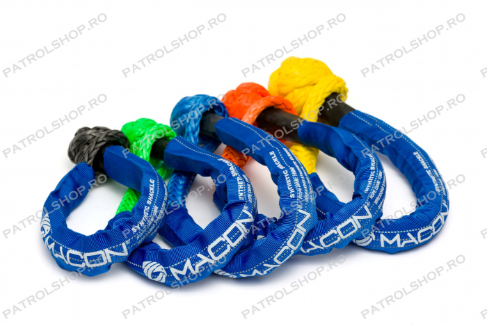 Synthetic recovery shackle 14 mm - 18 tons - PATROL SHOP [2]