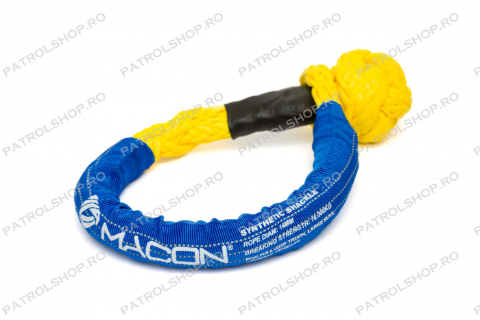 Synthetic recovery shackle 14 mm - 18 tons - PATROL SHOP [1]