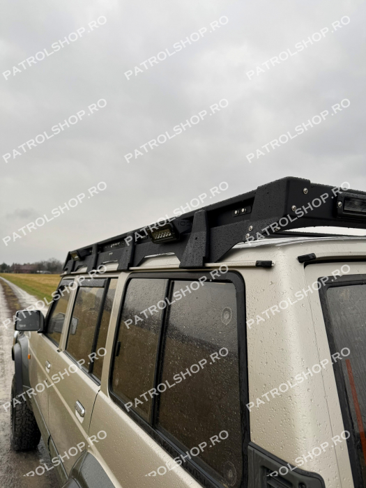 Portbagaj plafon roof-rack slim aluminiu Nissan Patrol Y60 Lung - PATROL SHOP [15]